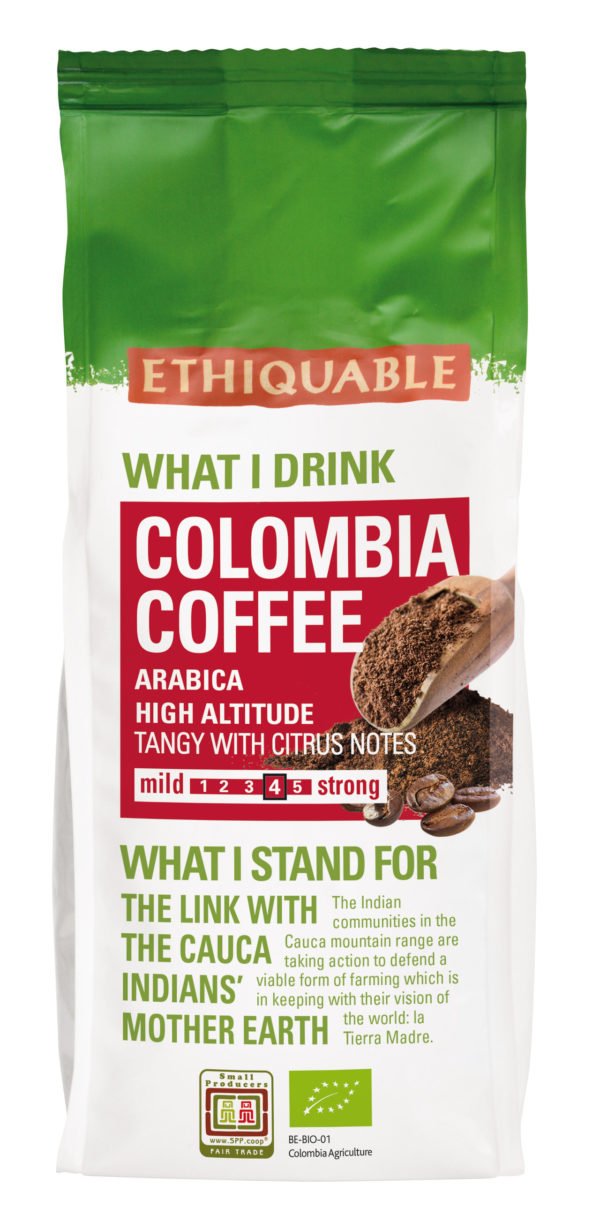Gemalen koffie Colombia 250g