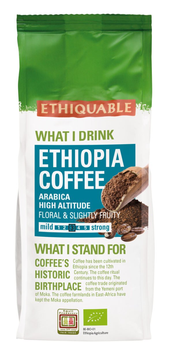 Koffie Ethiopië Moka Sidamo 250g