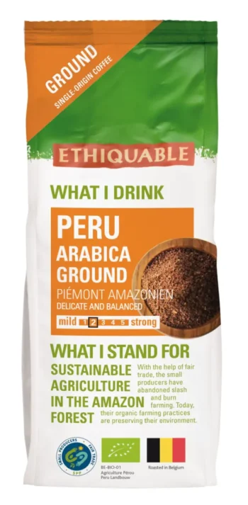 Café Arabica moulu Pérou