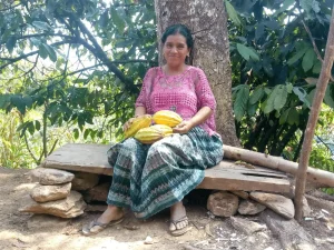 Productrice de la coopérative Apodip au Guatemala