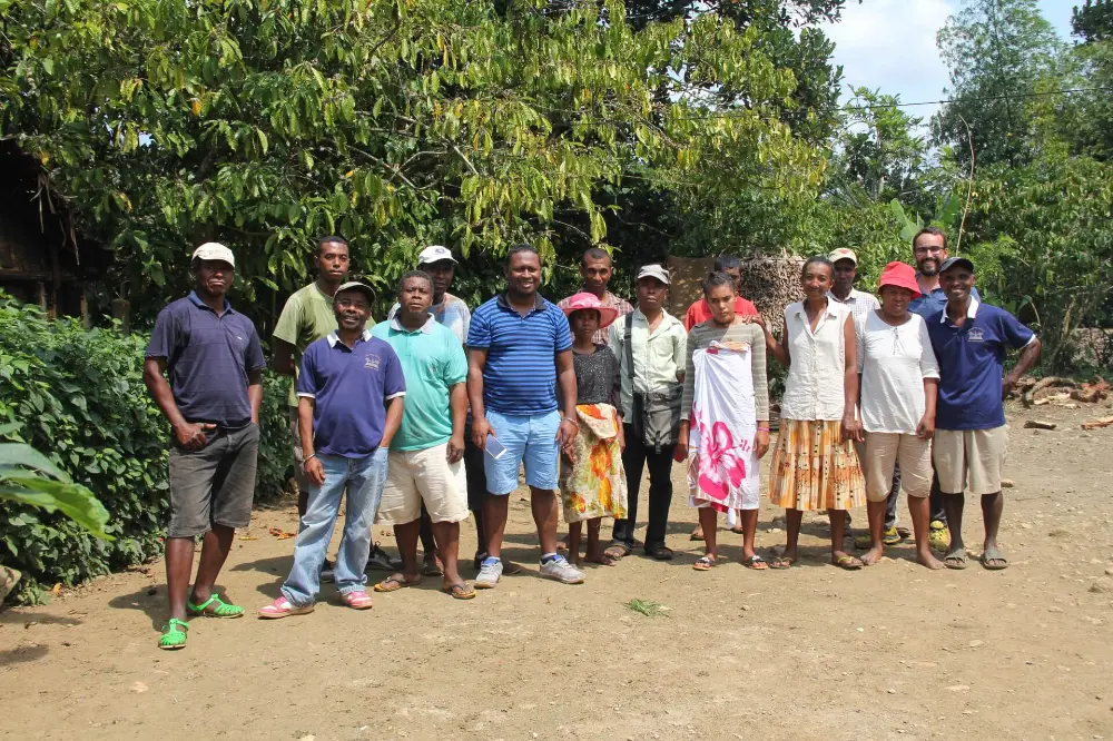 Productrices et producteurs de la coopérative Fanohana à Madagascar
