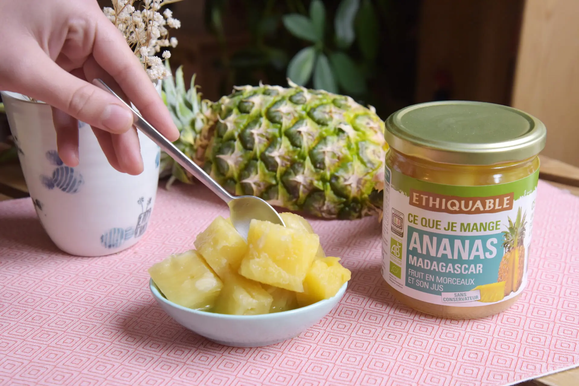 Ananas en morceaux et son jus – Image 2