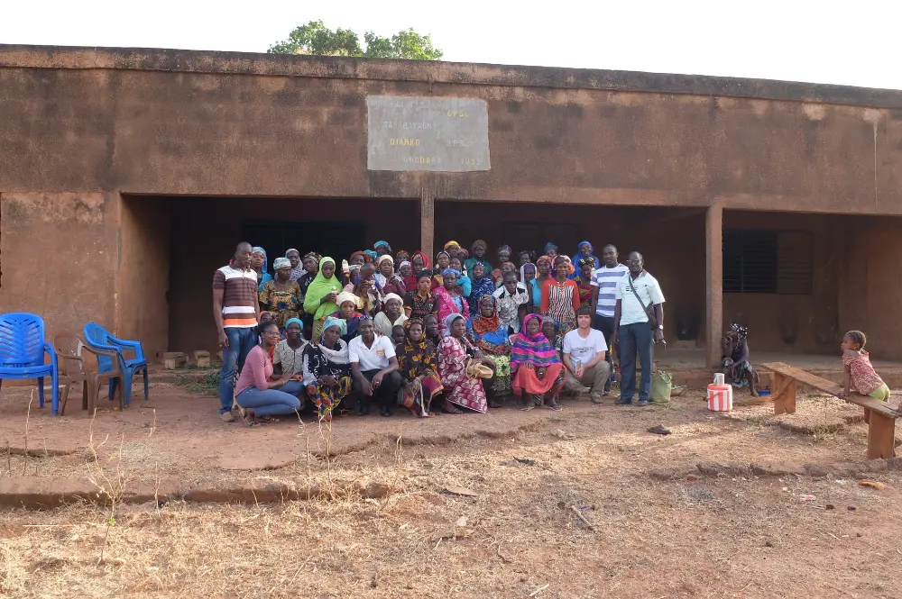 Producteurs de la coopérative COOPAKE Burkina Faso