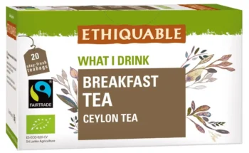 Boîte de thé noir Breakfast bio et équitable