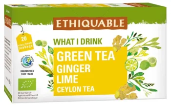 Thé vert gingembre citron vert