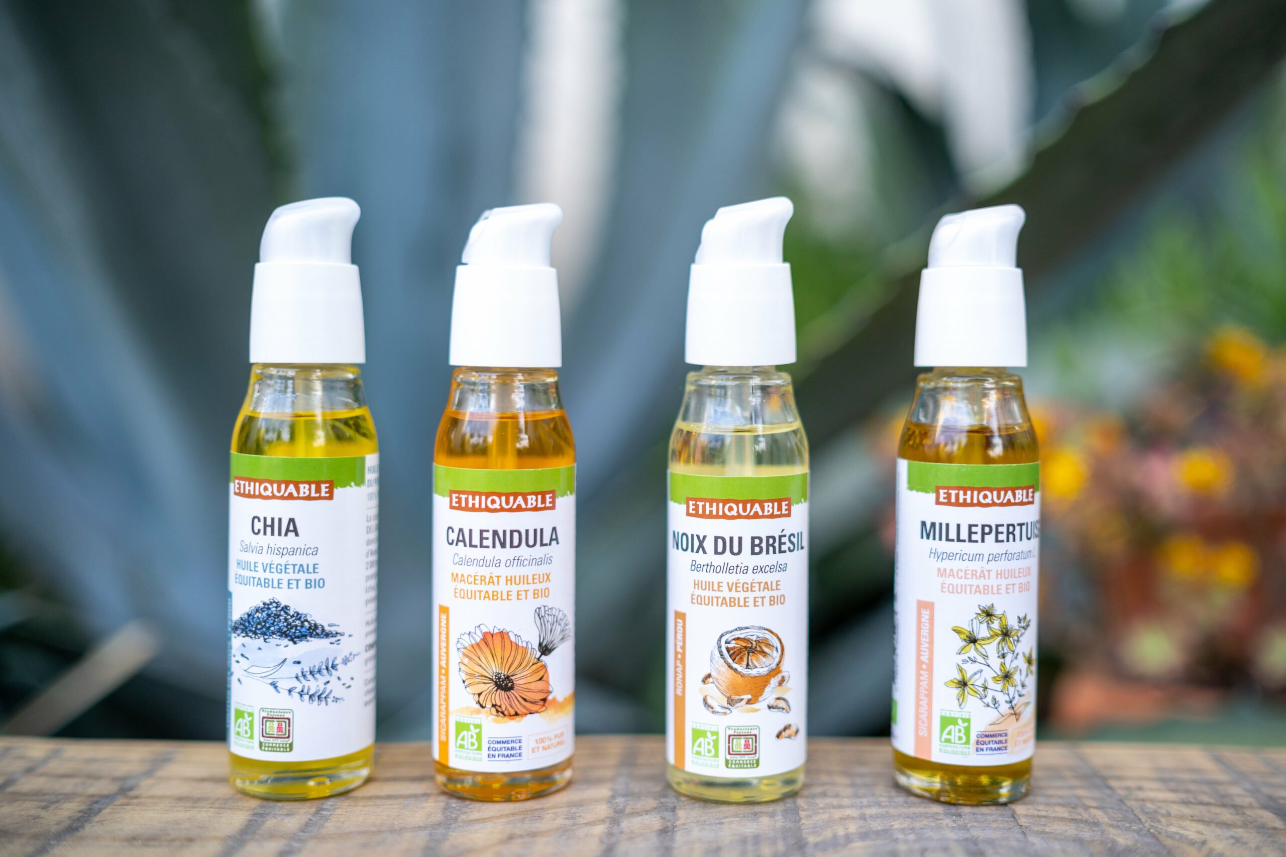 Gamme d'huiles végétales et de macérât huileux Millepertuis