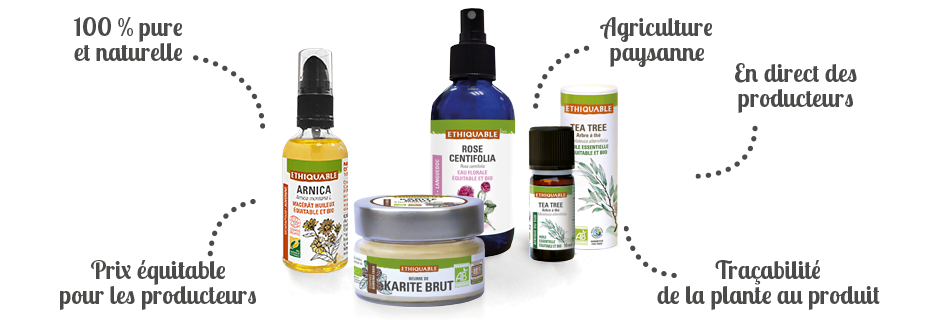 gamme bien-être : huiles essentielles et soins bio