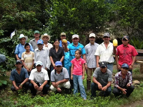 producteurs de la coopérative CACAO NICA