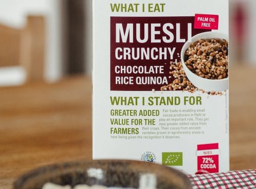 Muesli petit déjeuner