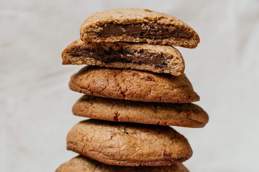 Cookies coeur fondant au chocolat