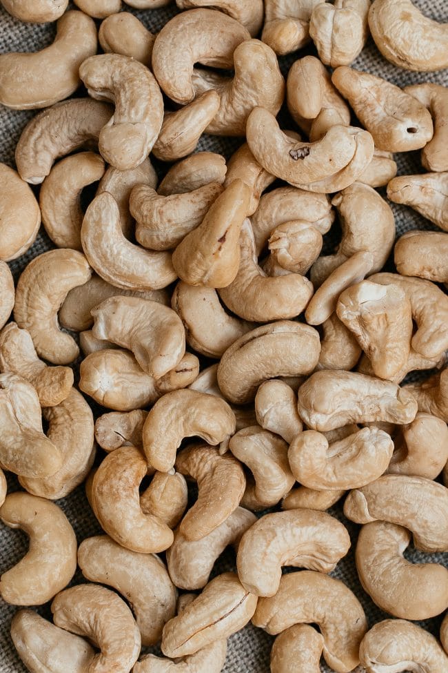 Purée de noix de cajou : 100% cajou