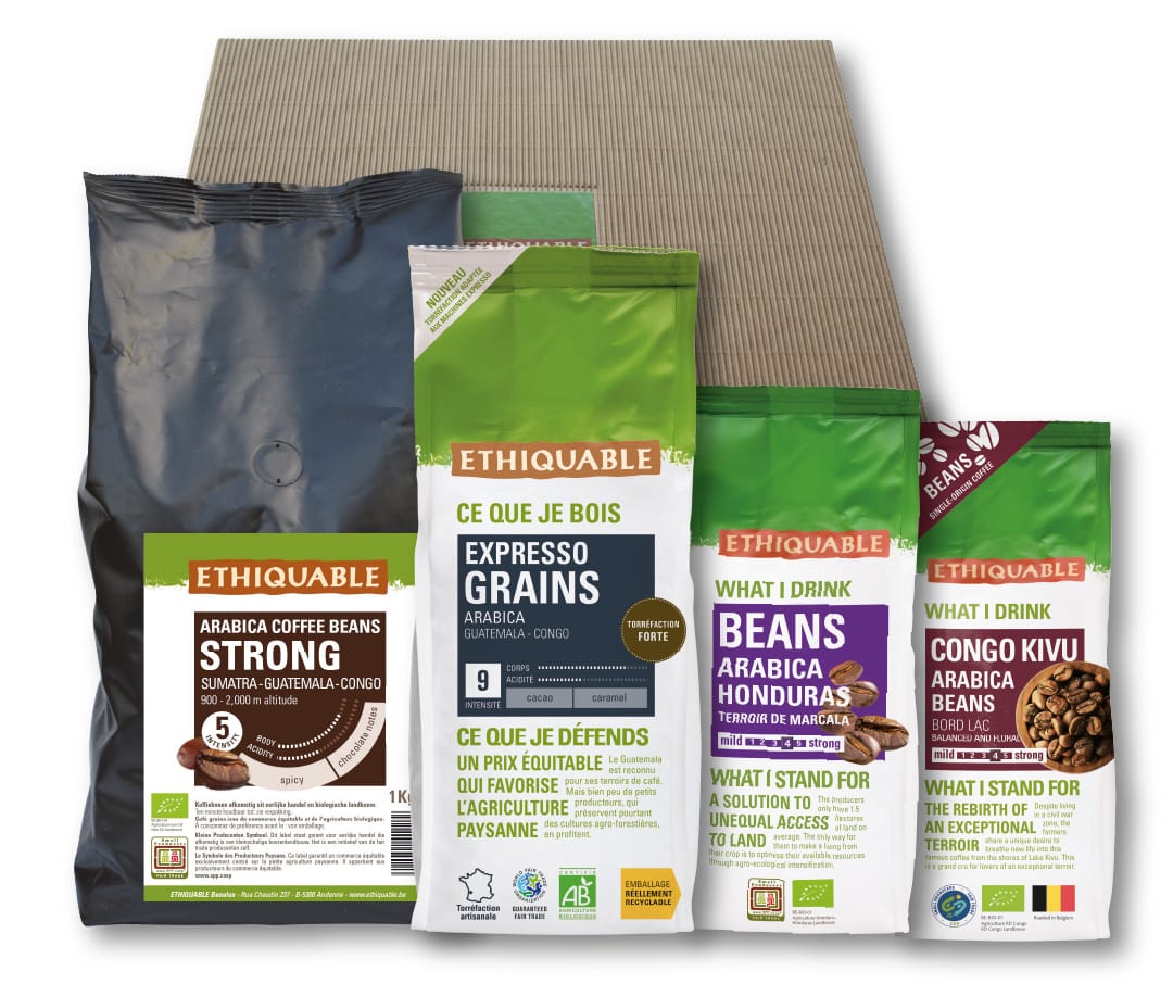 Coffret Terroir de café (version grains)