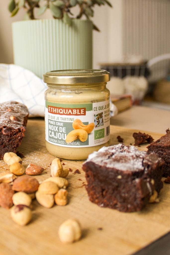 brownie chocolat cajou