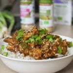 Poulet cacahuète sésame