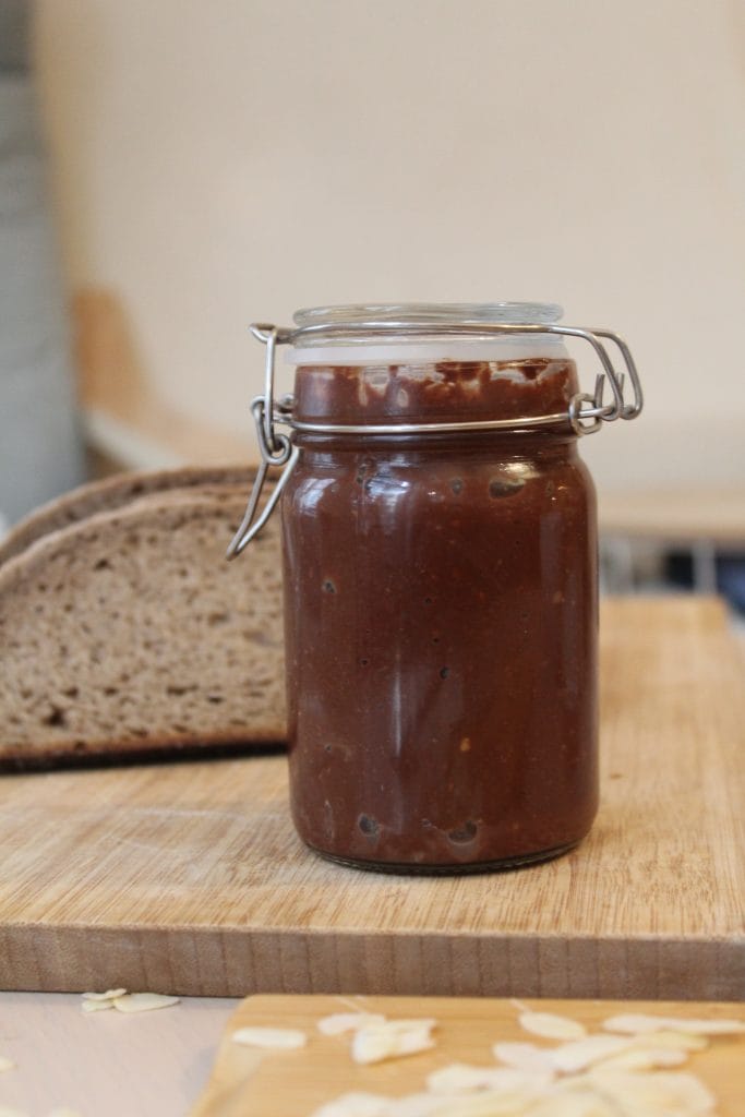 Pâte à tartiné chocolat amande maison