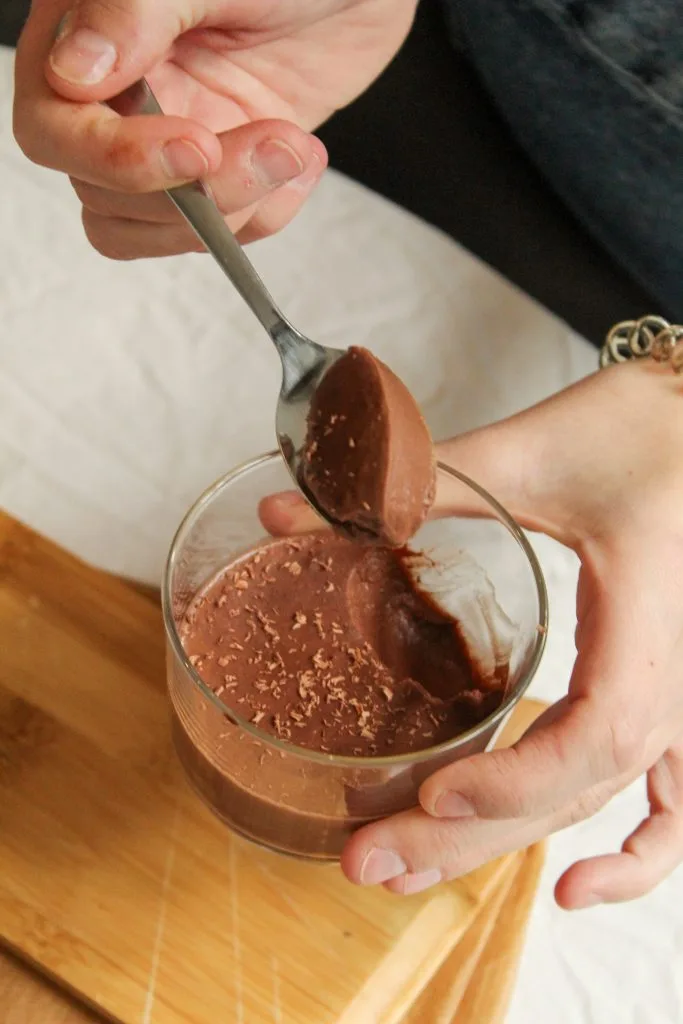 recette de mousse au chocolat vegan