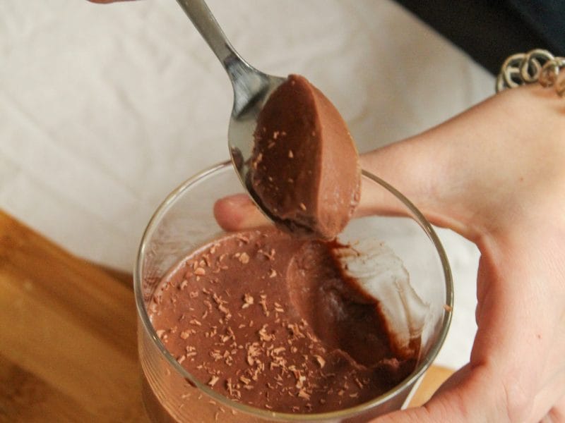 recette de mousse au chocolat vegan