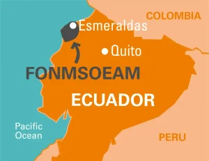 Localisation sur carte de la coopérative FONMSOEAM