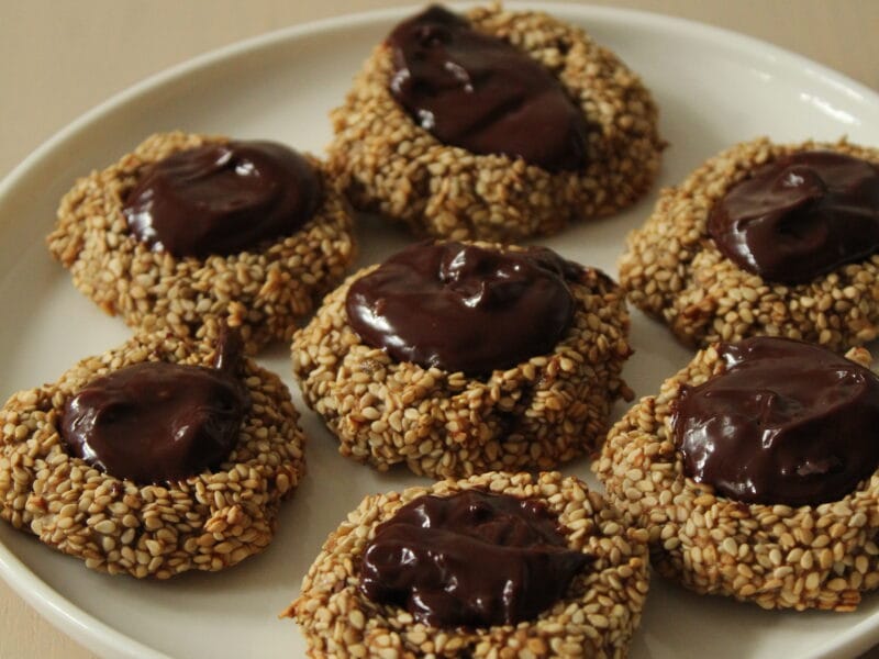 biscuit sésame choco