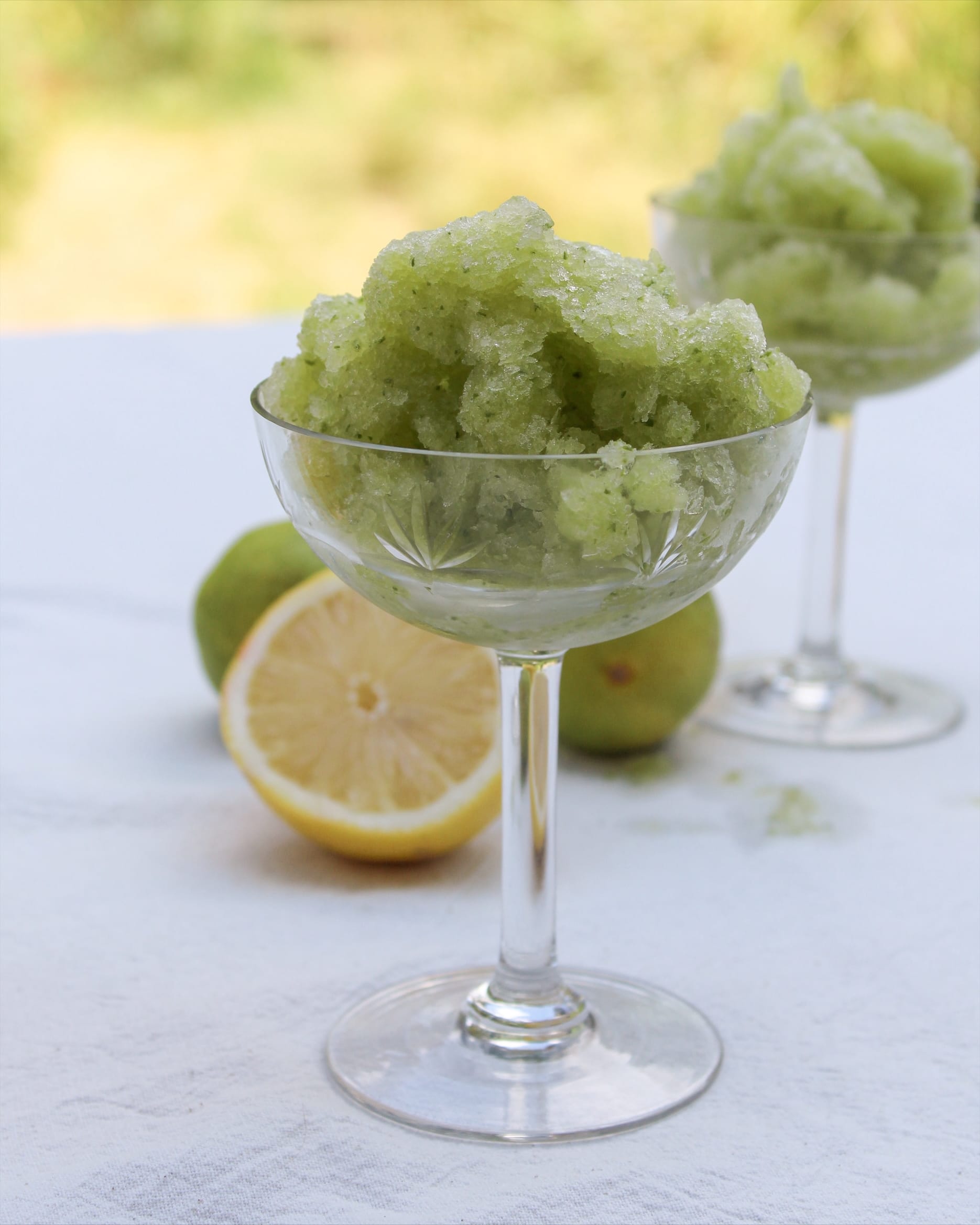 Granité citron vert – concombre