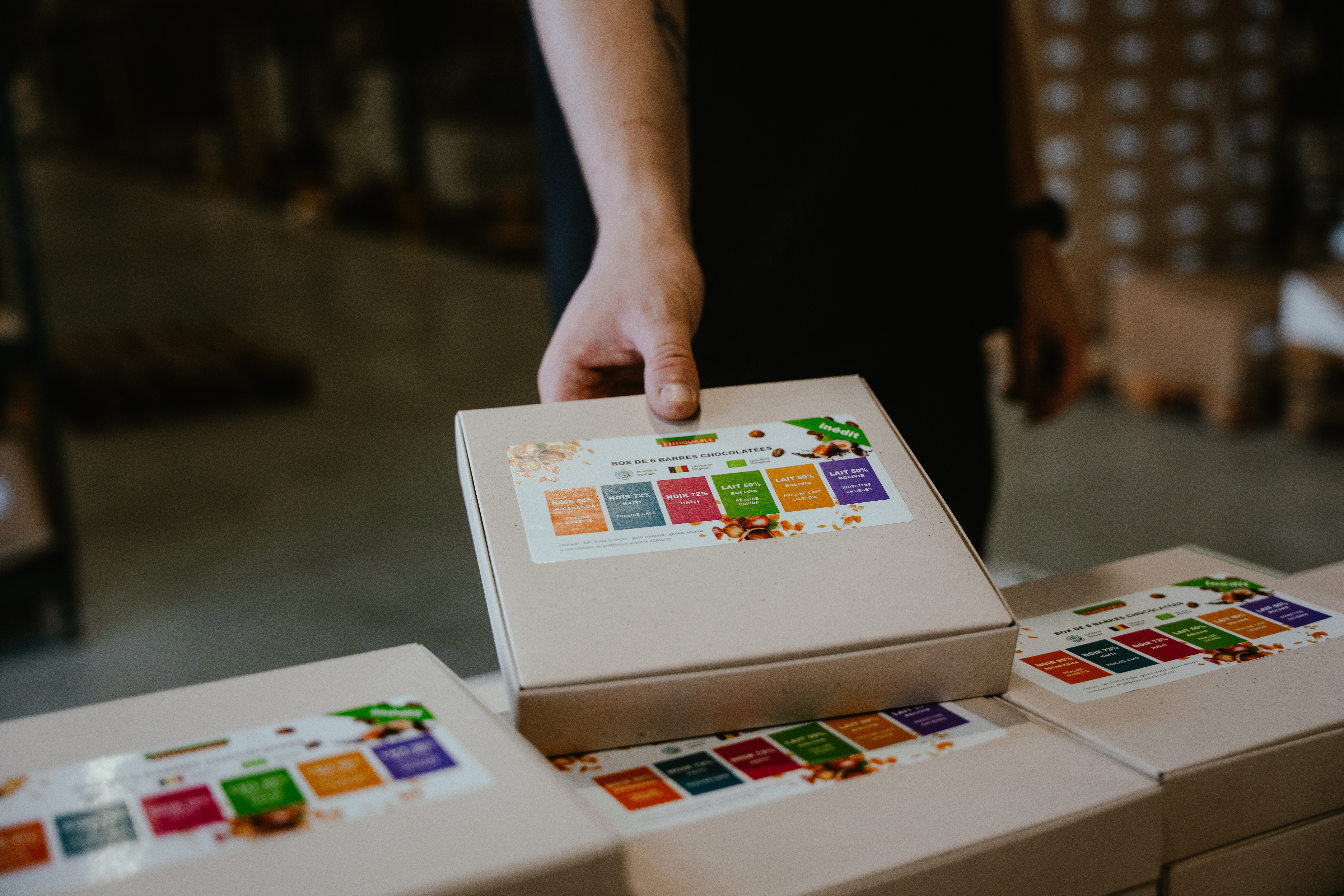 Coffret de 6 barres de chocolat – Image 5